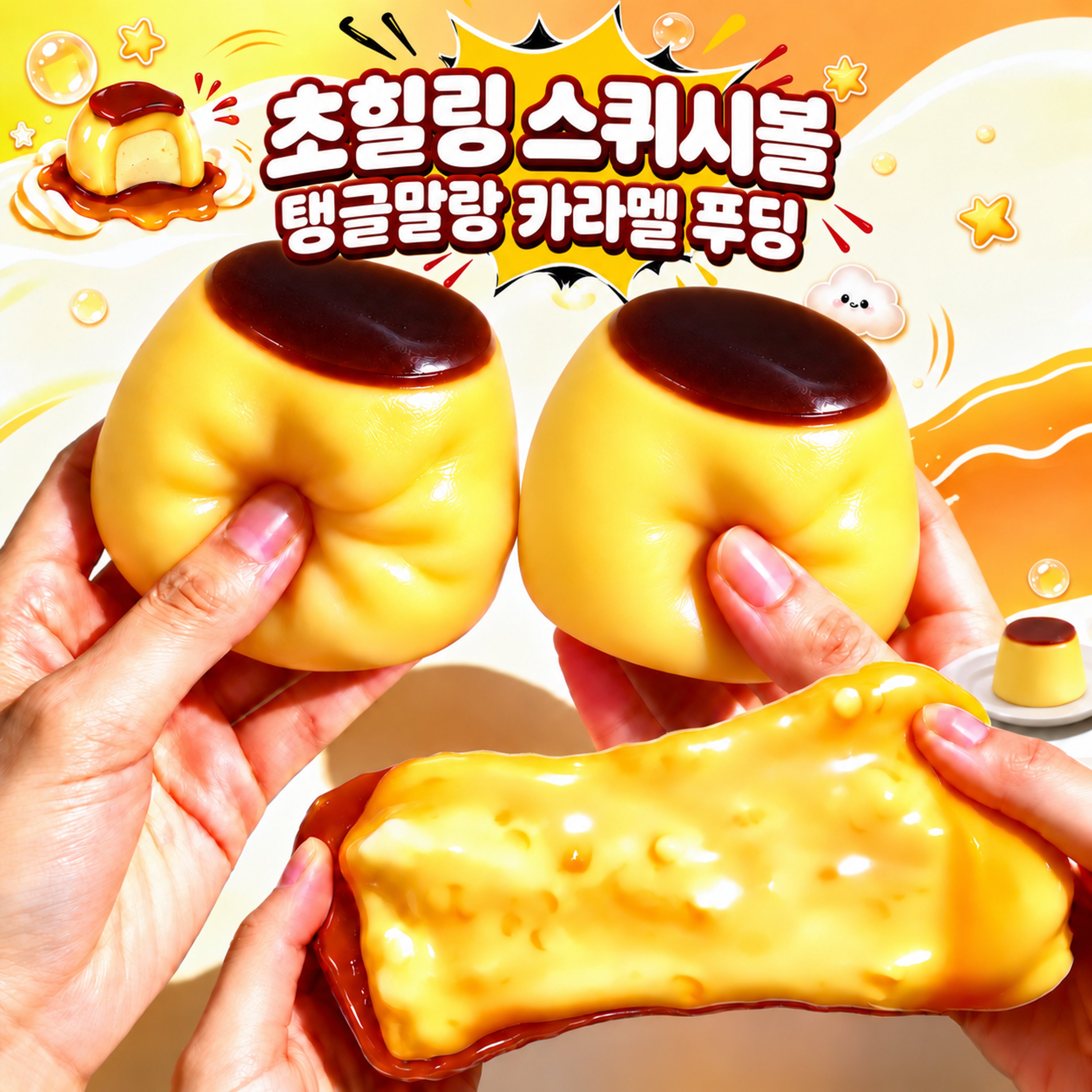 SEONGYE 바삭한 개껍질 크런치 말랑이 슬랑이
