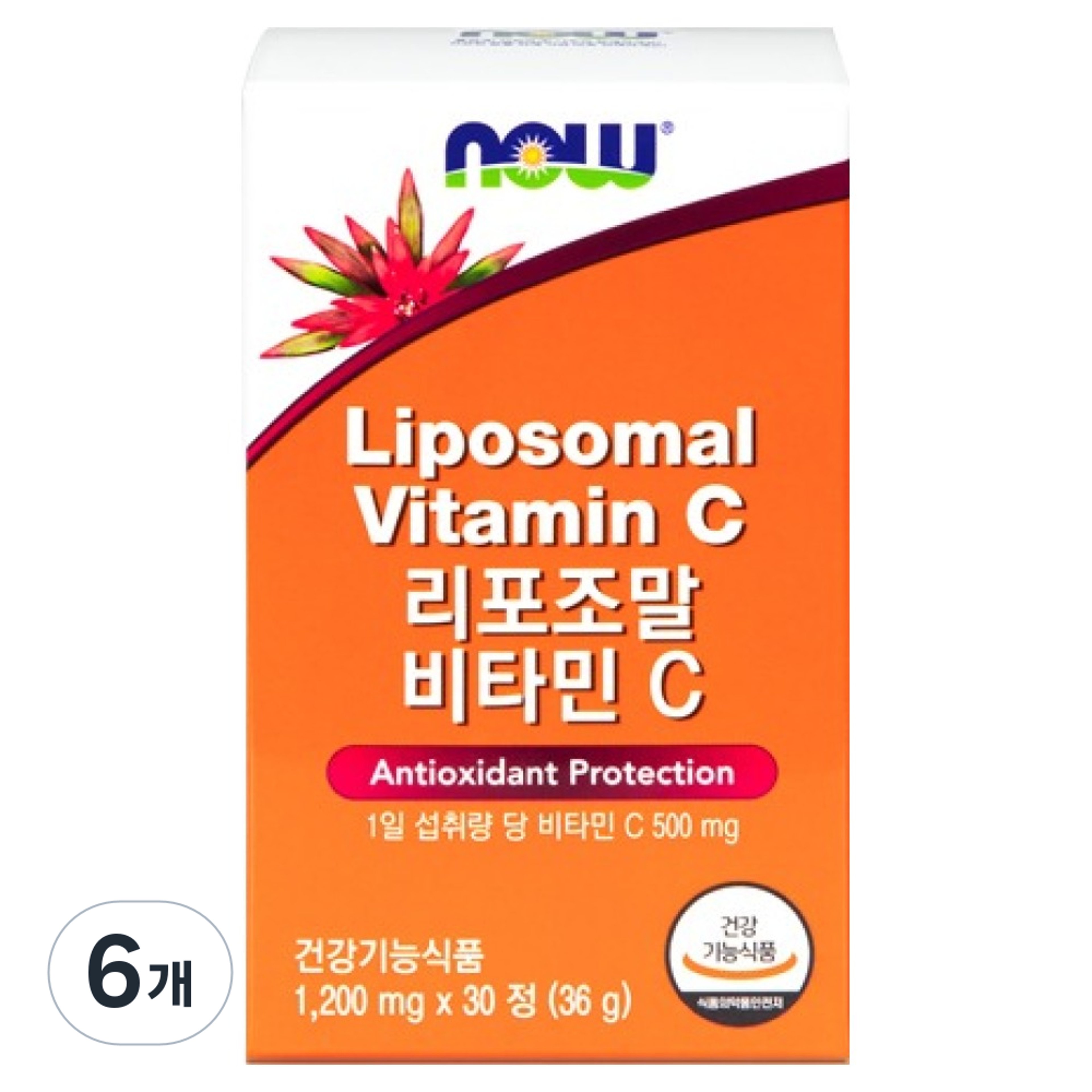 나우푸드 리포조말 비타민C 30p