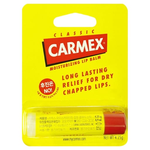 카멕스 카멕스 클래식 스틱 보습 립밤, 무향, 4.25g, 1개
